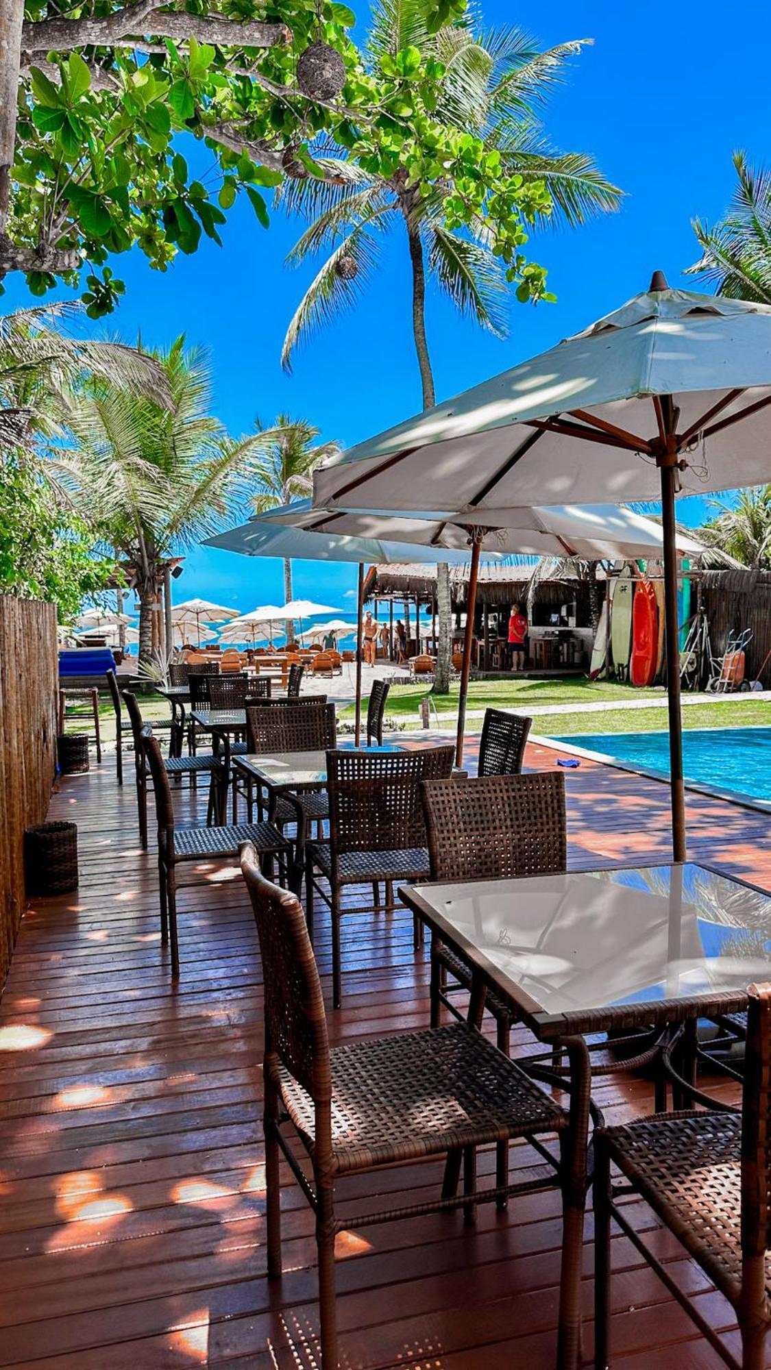 Pousada Villa Zena - Frente Ao Mar - Pe Na Areia Порто Сегуро Екстериор снимка