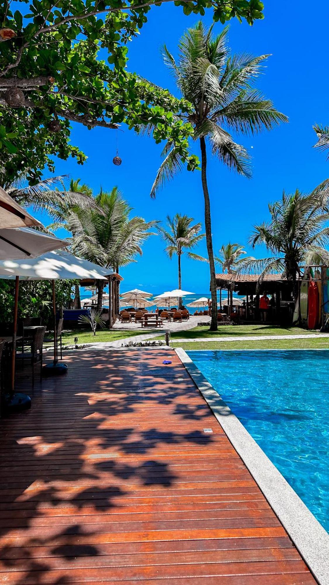 Pousada Villa Zena - Frente Ao Mar - Pe Na Areia Порто Сегуро Екстериор снимка
