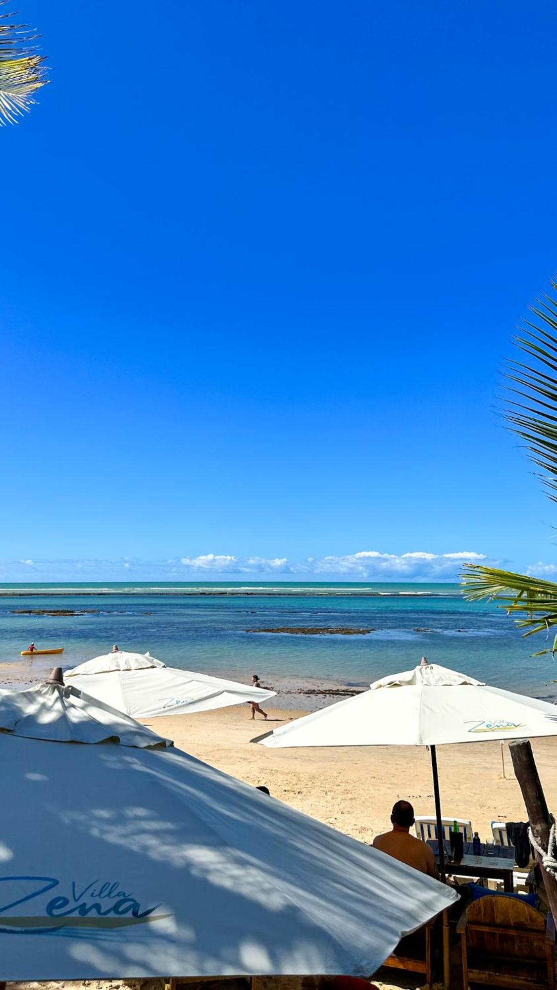 Pousada Villa Zena - Frente Ao Mar - Pe Na Areia Порто Сегуро Екстериор снимка